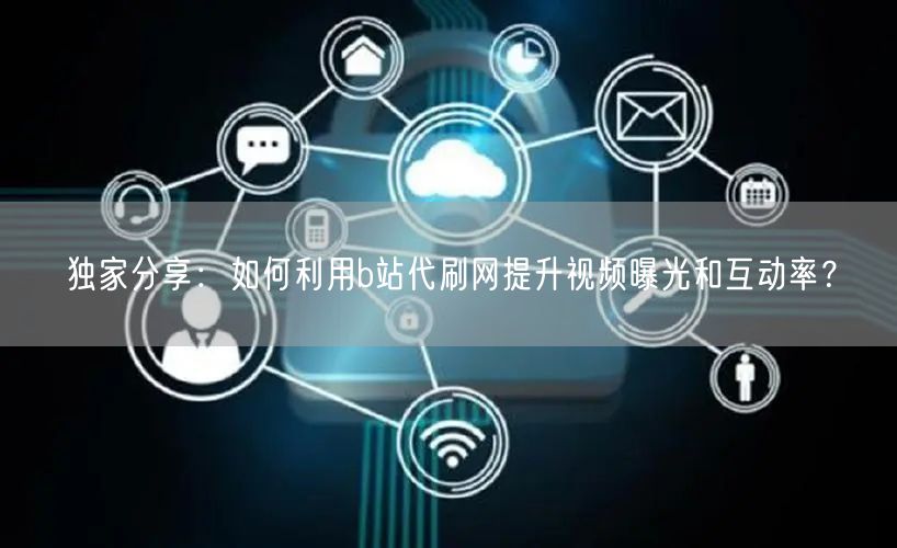 独家分享：如何利用b站代刷网提升视频曝光和互动率？
